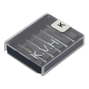 فرز دندانپزشکی کاویچ مدل مخروطی سر صاف کد 018-847 بسته 5 عددی