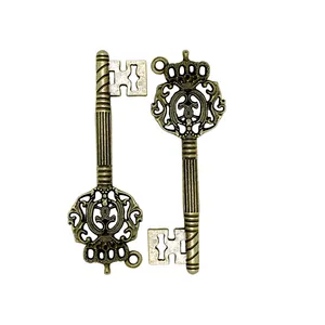 آویز گردنبند زنانه مدل کلید بسته 2 عددی