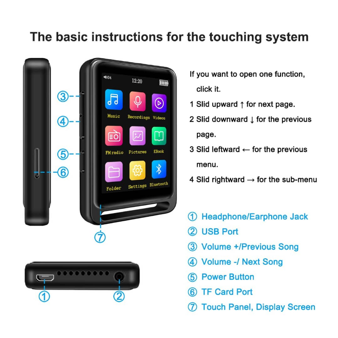 پخش کننده موسیقی مدل B07