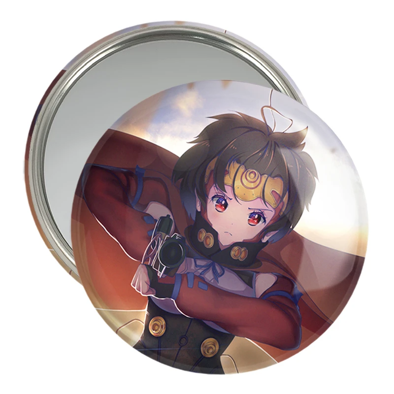 آینه جیبی خندالو مدل مومی انیمه کابانری (Kabaneri) کد 36004