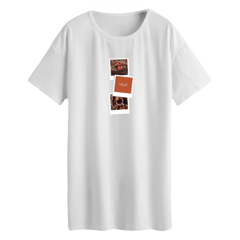 تی شرت لانگ زنانه مدل پاییز کد 04