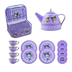 ست 15 تکه اسباب بازی چایخوری طرح کرومی کد 966-50