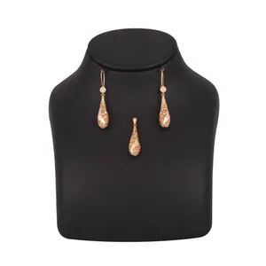 نیم ست طلا 18 عیار زنانه کد G937