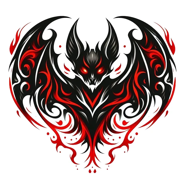 استیکر پارچه و لباس پاد آفرین طرح هیولا کد 2631