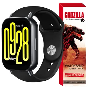 بند گودزیلا مدل Silicone مناسب برای ساعت هوشمند شیائومی Redmi Watch 5 Active 22MM