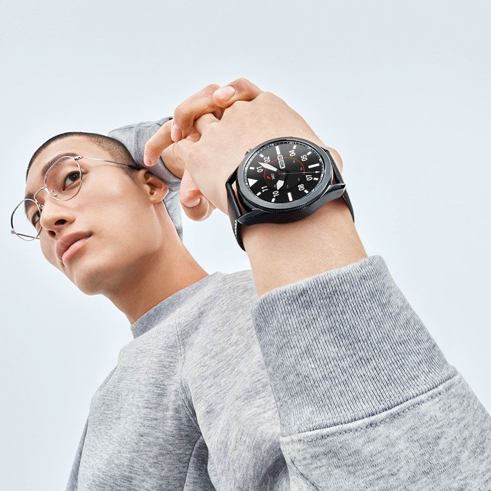 ساعت هوشمند سامسونگ مدل Galaxy Watch3 SM-R840 45mm بند چرمی -  - 8