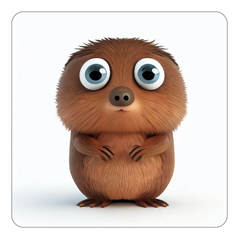 مگنت کاکتی طرح حیوانات کارتونی مدل mp27468