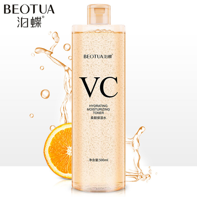 تونر پاک کننده صورت بئوتا مدل ویتامین C حجم 500 میلی لیتر