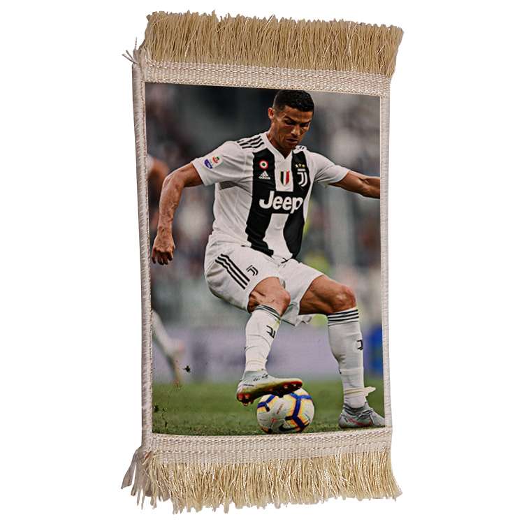 فرش ماشینی دیوارکوب مدل رونالدو کد 486