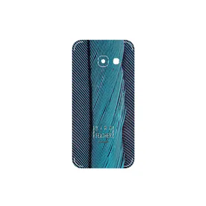 MAHOOT Turquoise feathers Cover Sticker for Samsung Galaxy A3 2017