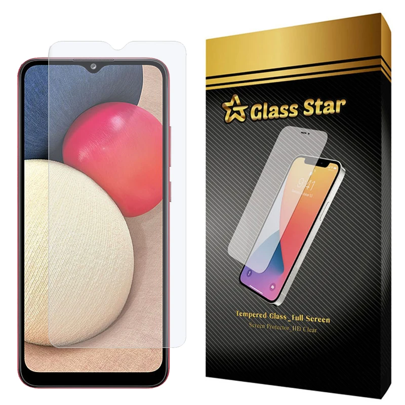 محافظ صفحه نمایش گلس استار مدل SADE مناسب برای گوشی موبایل سامسونگ Galaxy A02S