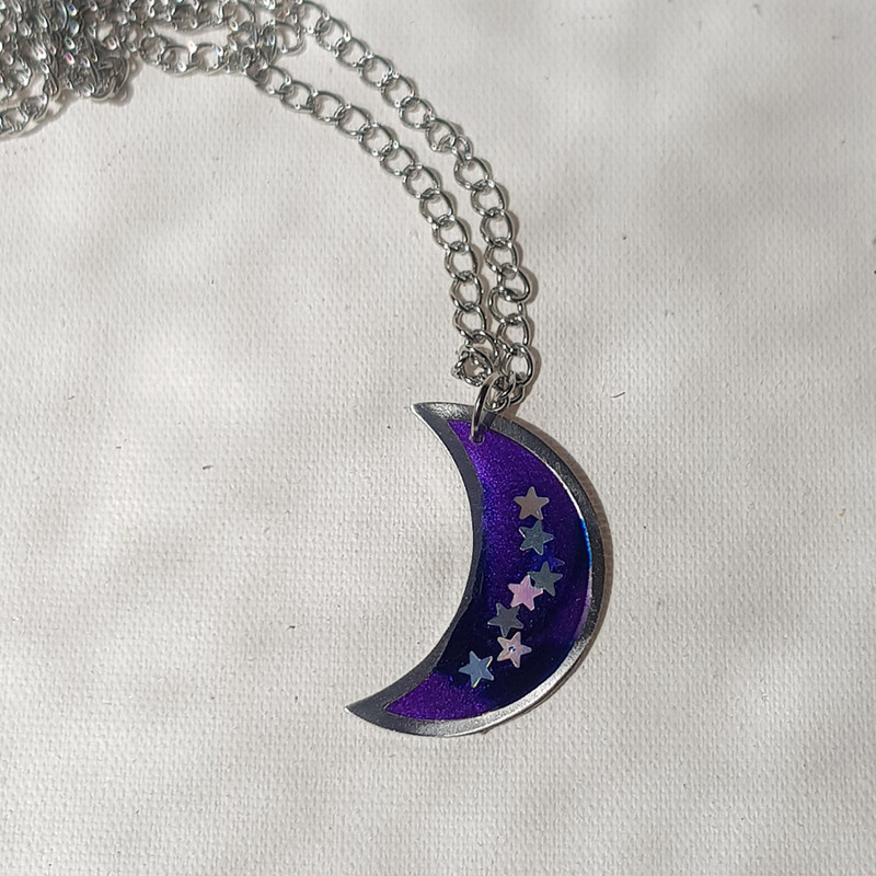 گردنبند دخترانه مدل ماه گردنبند دخترانه مدل ماه