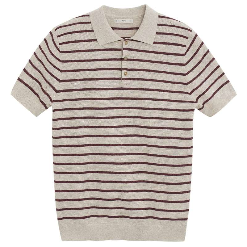 پولوشرت آستین کوتاه مردانه مانگو مدل BE909CUB