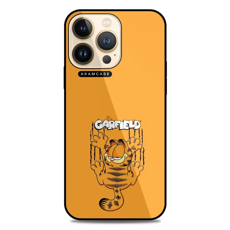 کاور آکام مدل AMC-WA13PRO-GARFIELD10 مناسب برای گوشی موبایل اپل iPhone 13 Pro