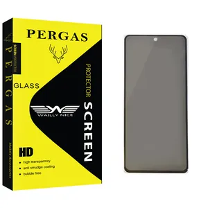 Waily Nice Pergas Glass Privacy Screen Protector For Xiaomi شیائومی Redmi Note 9 Pro