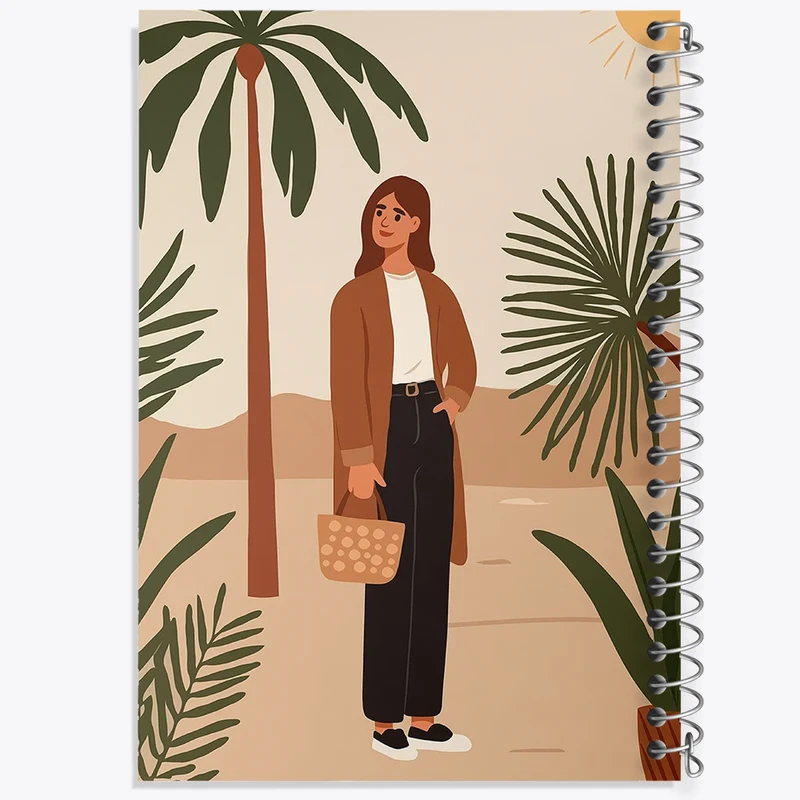 دفتر مشق 50 برگ خندالو طرح دخترانه کد N1629