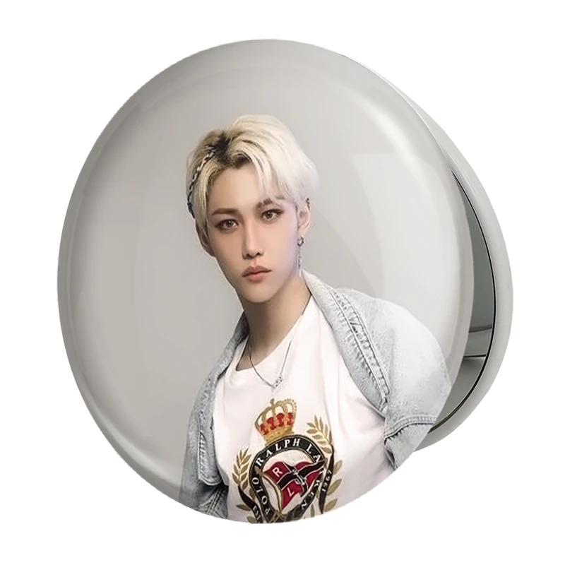 آینه جیبی خندالو طرح فلیکس گروه استری کیدز Stary Kids مدل تاشو کد 16878 