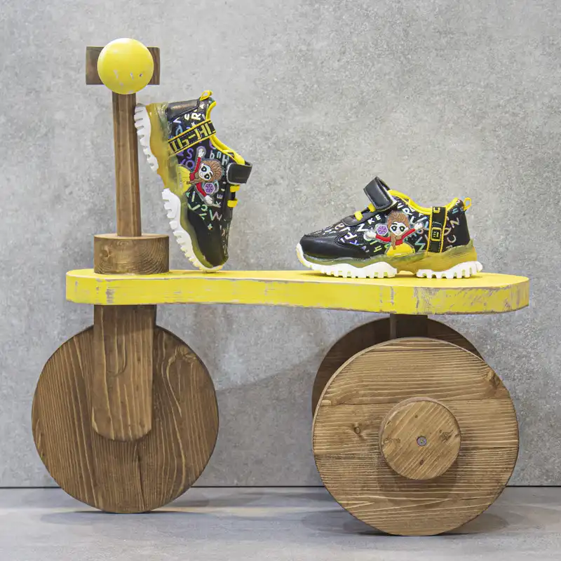 کفش مخصوص پیاده روی بچگانه مدل 101001 Fashion Jel ‌Elsa Blk