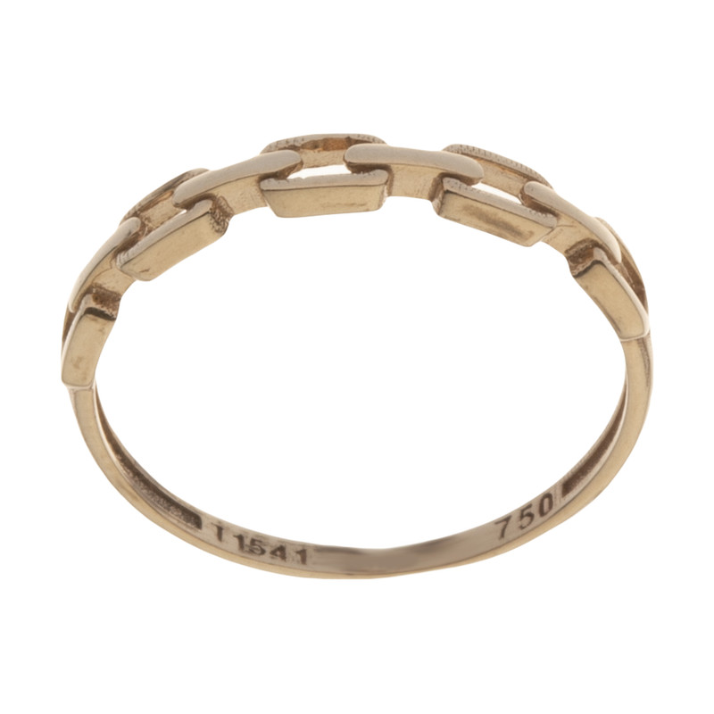 انگشتر طلا 18 عیار زنانه میو گلد مدل GD1266-55