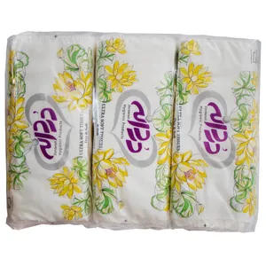 دستمال کاغذی 100 برگ دردانه مدل chrysanthemum بسته 3 عددی