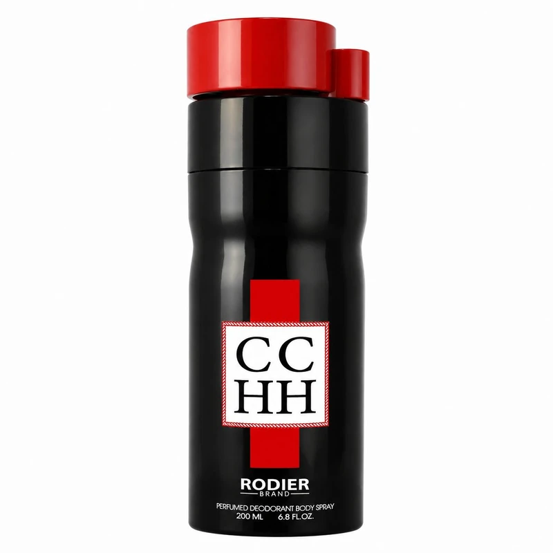 اسپری دئودورانت مردانه رودیر مدل CCHH حجم 200 میلی‌لیتر