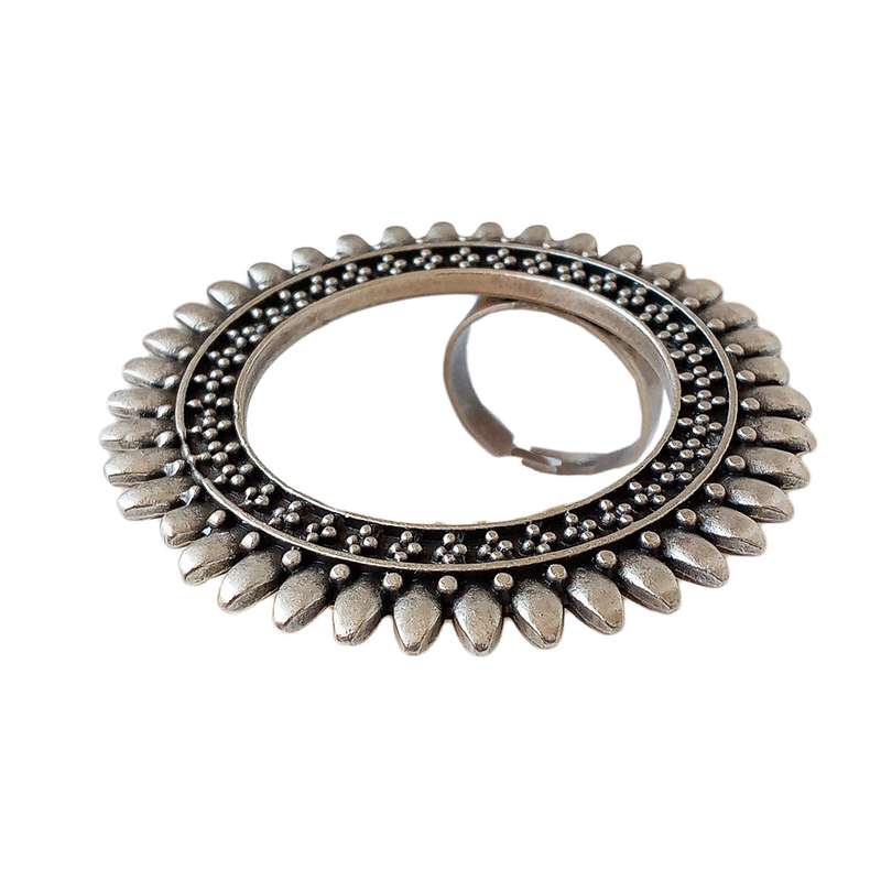 انگشتر زنانه مدل خورشید عثمانی کد AFT-5