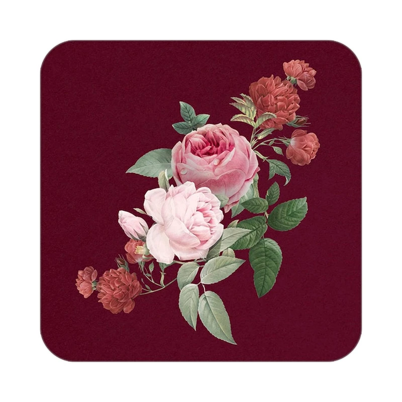 زیر لیوانی کاکتی طرح گل مدل mp17225