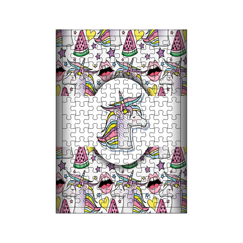 پازل 117 تکه مدل یونیکورن کد 398