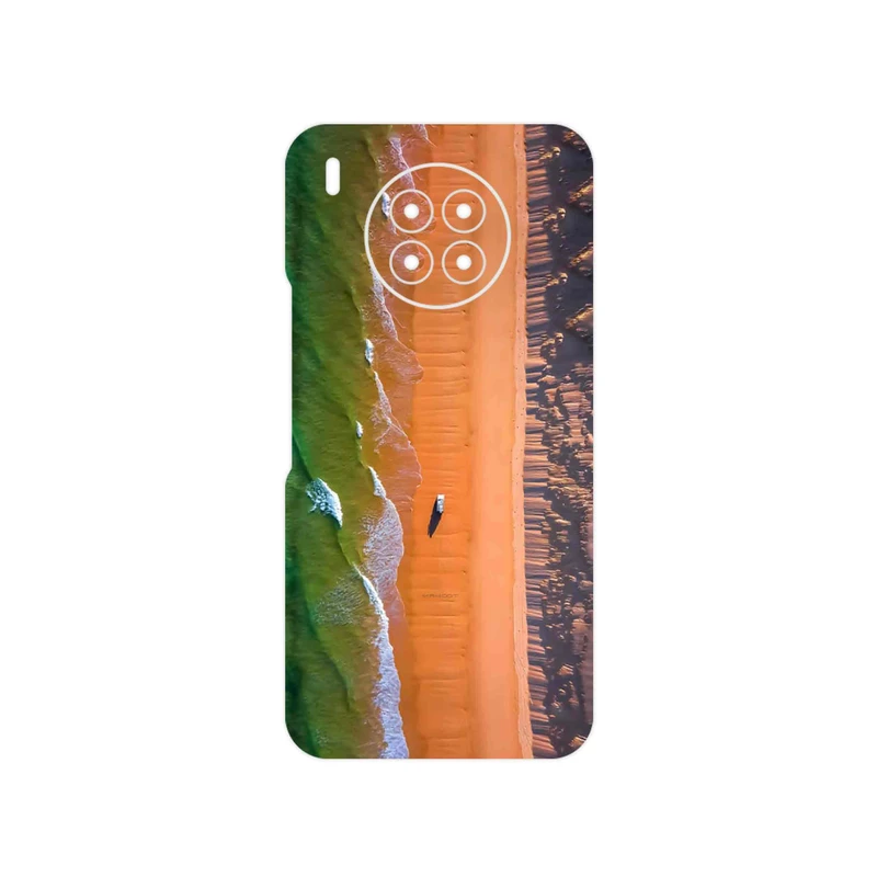 برچسب پوششی ماهوت مدل Beach and Green Sea مناسب برای گوشی موبایل هوآوی Nova 8i
