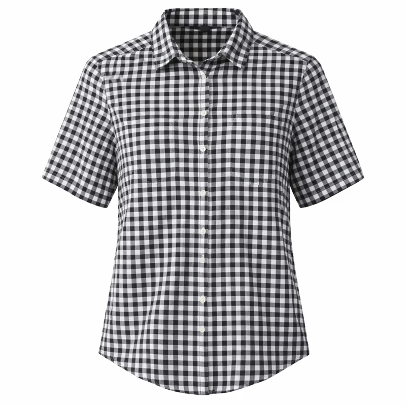 شومیز آستین کوتاه یقه برگردان زنانه مدل 38131