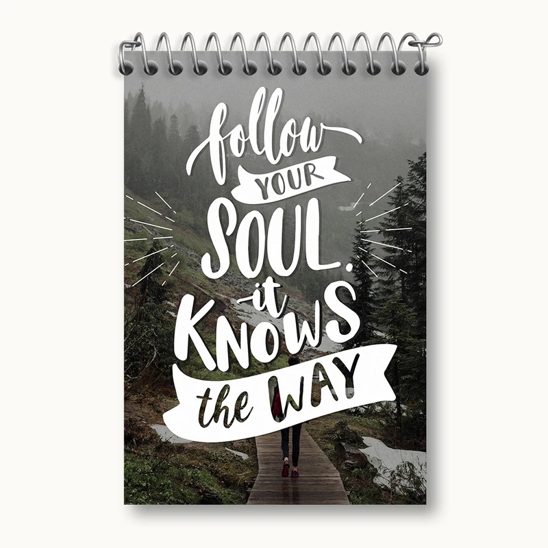 دفتر یادداشت 50 برگ خندالو مدل انگیزشی کد F1459