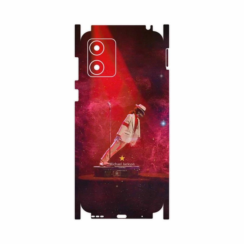 برچسب پوششی ماهوت مدل Michael Jackson-FullSkin مناسب برای گوشی موبایل موتورولا Moto E13