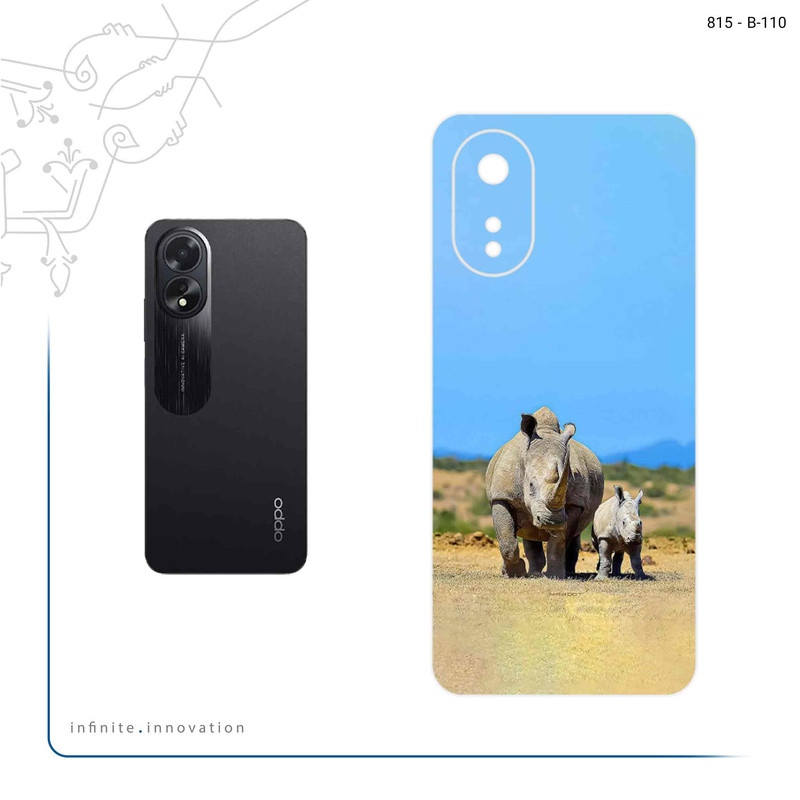 برچسب پوششی ماهوت مدل Rhino مناسب برای گوشی موبایل اپو A38