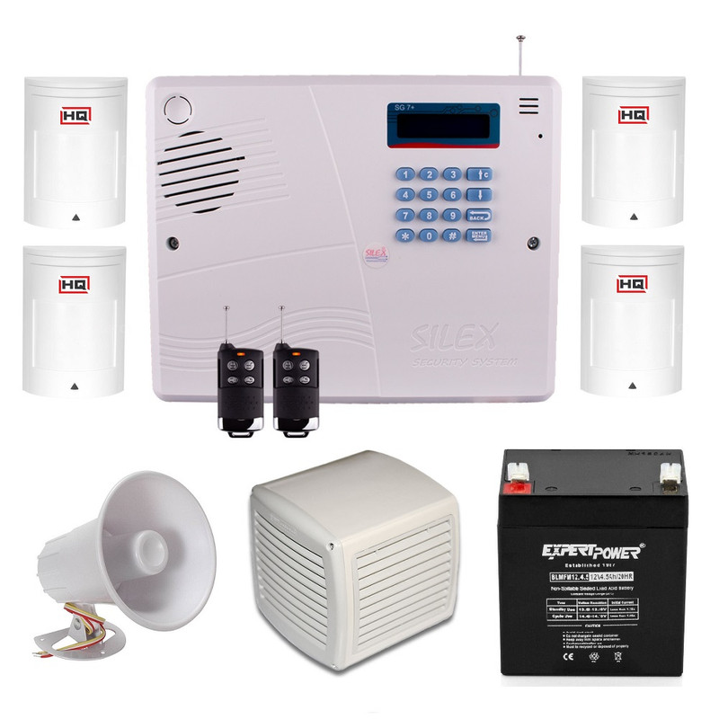 سیستم دزدگیر سایلکس مدل Sg7+ 4Ch Hq سیستم دزدگیر سایلکس مدل Sg7+ 4Ch Hq