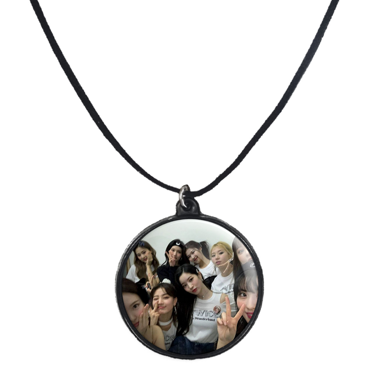 گردنبند پرمانه طرح تو ایس کد pmb.19538 مدل دو طرفه