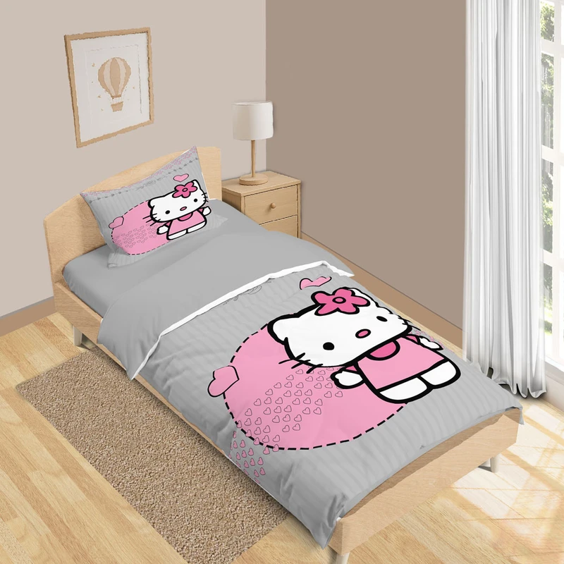 سرویس روتختی 1 نفر 5 تکه نوپه هوم مدل کیتی T6407