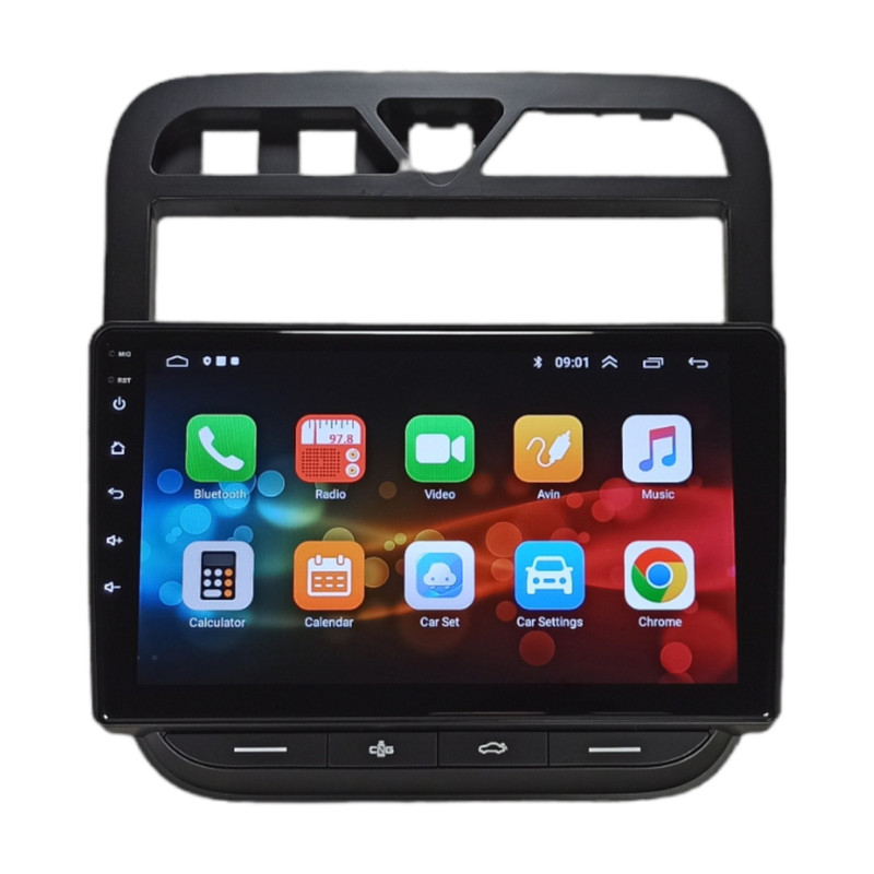 پخش کننده تصویری خودرو گلدن24 مدل TS6 مناسب برای سمند Lx