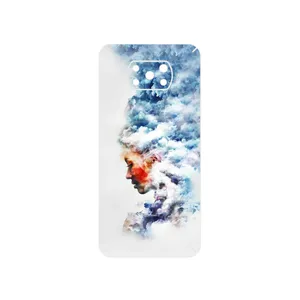 MAHOOT Women and the Cloud Digital Art Cover Sticker for Xiaomi Poco X3 Pro