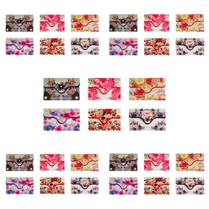 پاکت سکه مدل گلدار کد P-01 مجموعه 30 عددی