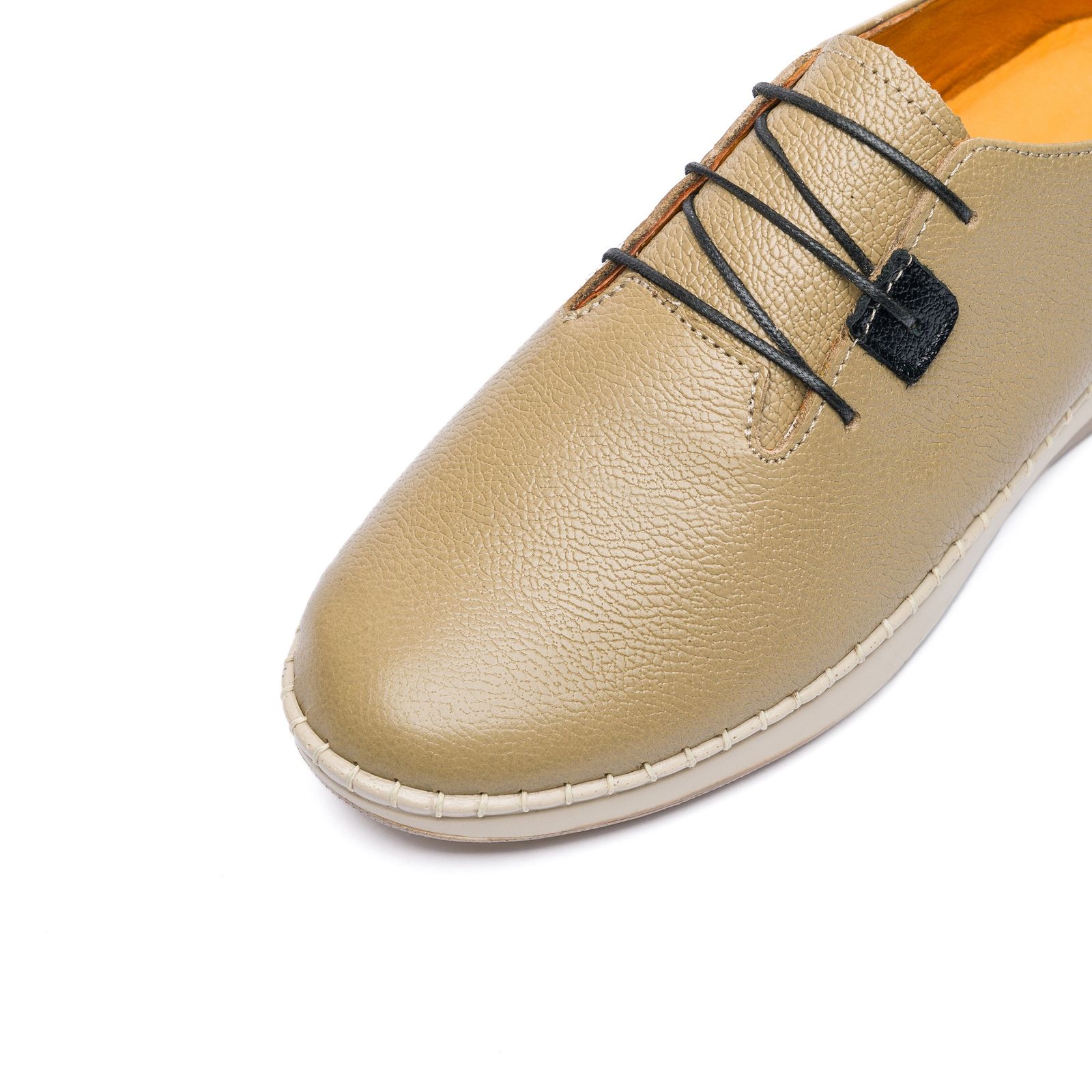 کفش طبی زنانه مدل آنیس بندی تمام چرم - - 62