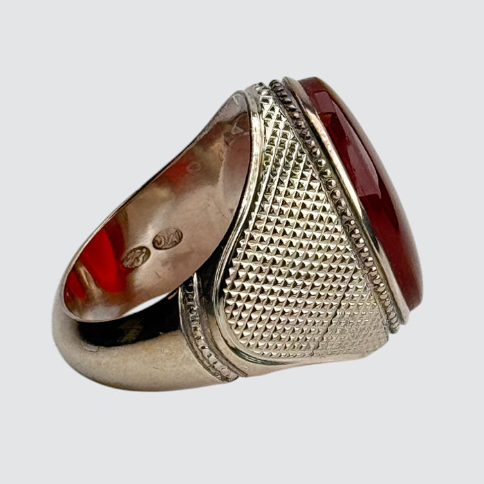 انگشتر نقره مردانه مدل R1562
