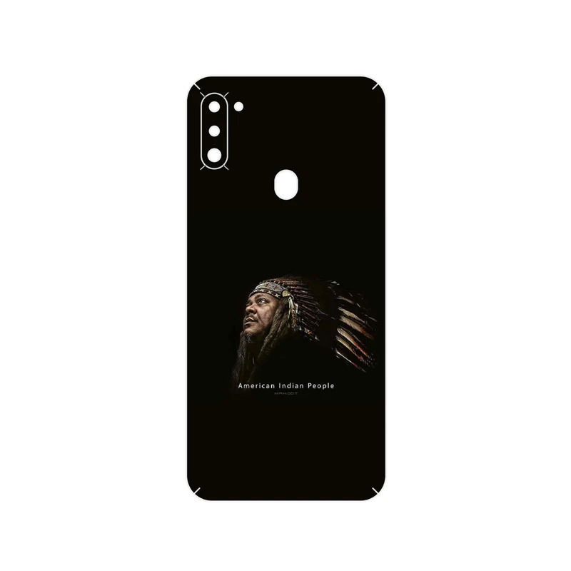 برچسب پوششی ماهوت مدل Portrait of an Indian Man مناسب برای گوشی موبایل سامسونگ Galaxy A11