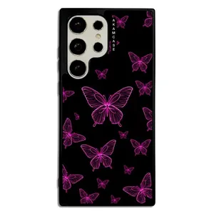 AKAM AMC-WSGS23U-BUTTERFLY-22 Cover For Samsung Galaxy S23 Ultra