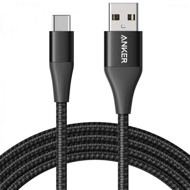 کابل تبدیل USB به USB-C انکر مدل A8462 طول 0.9 متر