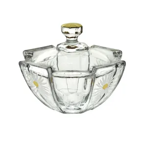 قندان مجستی مدل لئوپارد طرح بابونه کد 1598