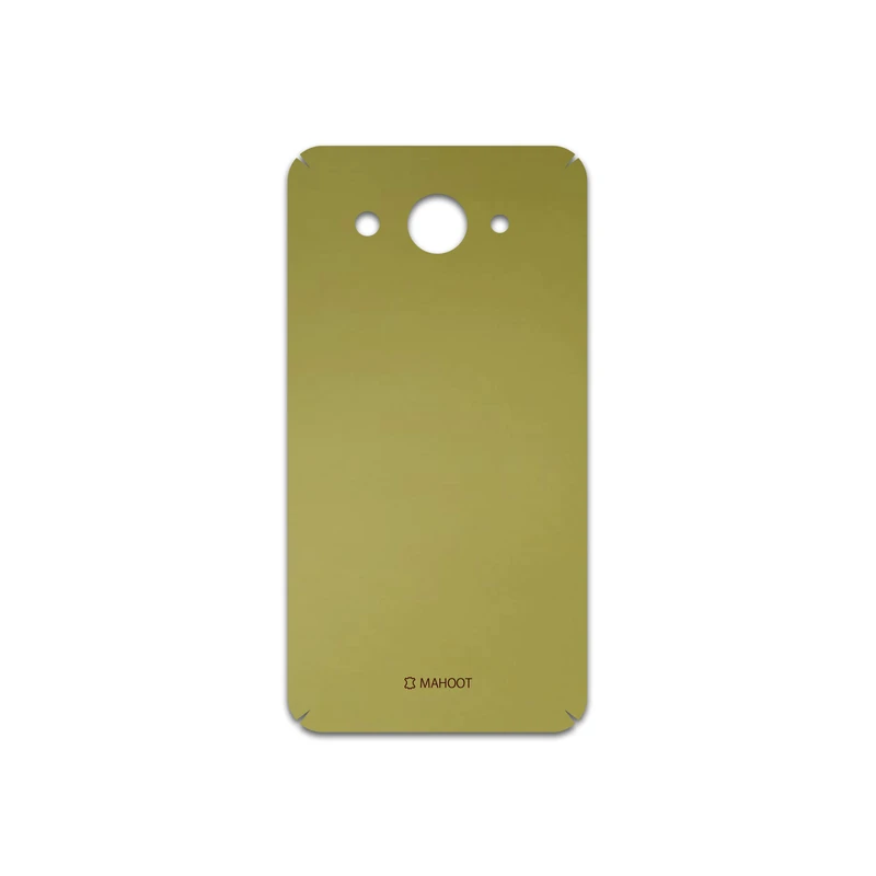 برچسب پوششی ماهوت مدل Matte-Gold مناسب برای گوشی موبایل هوآوی Y6 2018