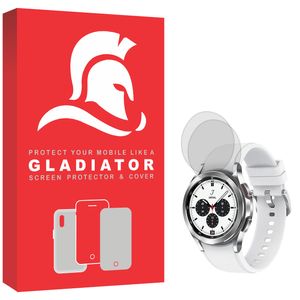نقد و بررسی محافظ صفحه نمایش گلادیاتور مدل GWL2000 مناسب برای ساعت هوشمند سامسونگ Galaxy Watch 4 Classic بسته دو عددی توسط خریداران