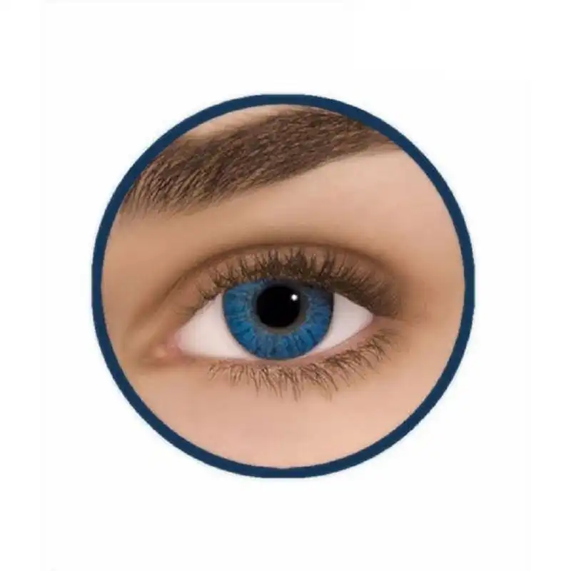لنز چشم نیو ویژن پرو مدل A1 رنگ آبی آکوا