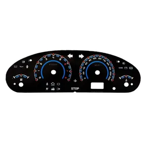 صفحه کیلومتر شمار خودرو کد 555