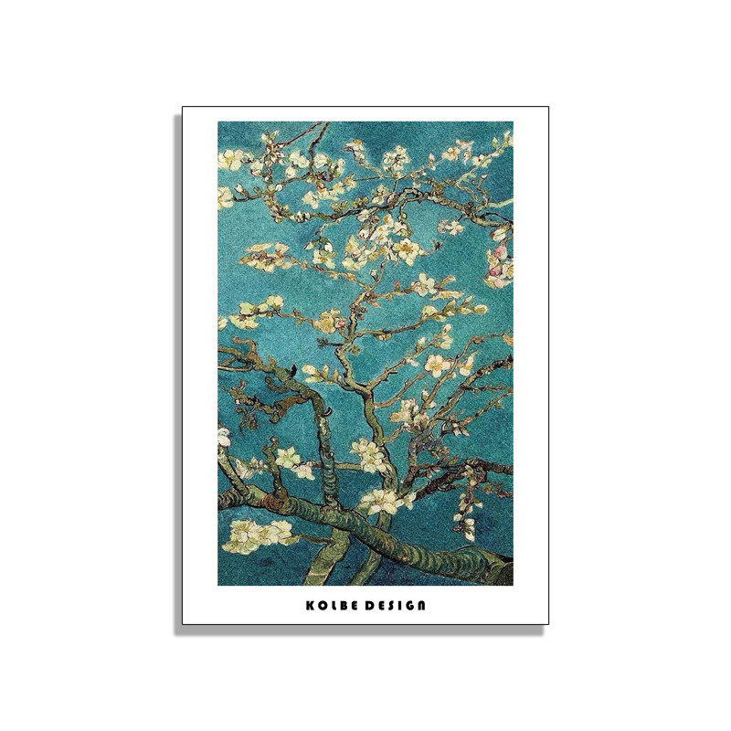 کارت پستال کلبه دیزاین مدل درخت بهاری کد  POST 2056